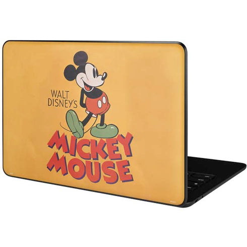 Disney Mickey Mouse Walt Disney Classic Character Google Pixelbook Go Skin